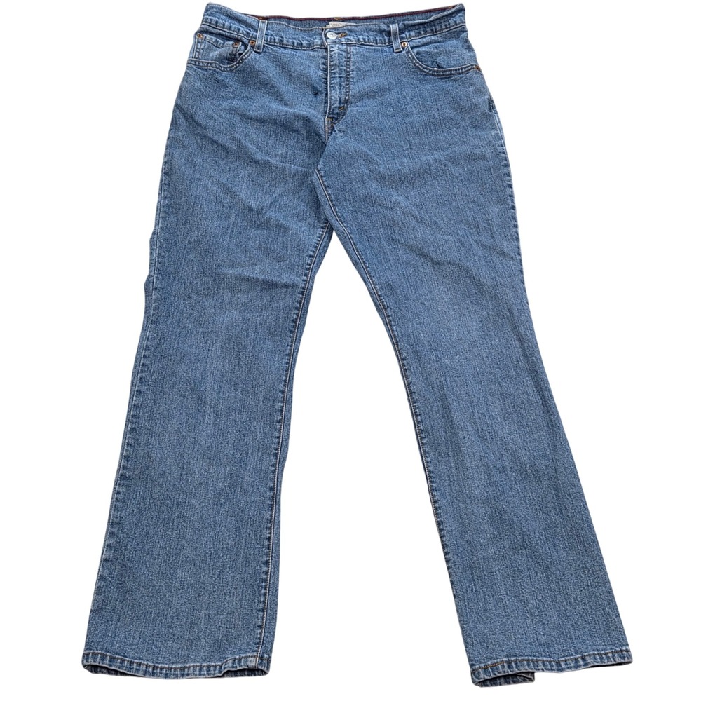VTG Levi's 550 Relaxed‎ Boot Cut Women's Jeans Size 14M 31x32 Medium Wash Denim